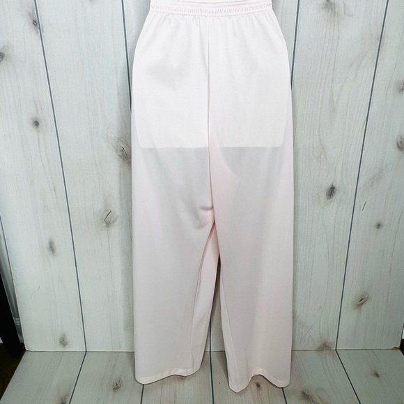 Vintage Vanity Fair Pink Silky Pajama 3 Pc Set  Robe Top Pants EXC - Picture 11 of 12